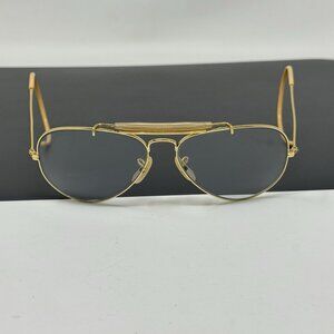 58[]14 VINTAGE B&L RAY BAN TONE TRANSITION OUTDOORSMAN SUNGLASSES Photochromic